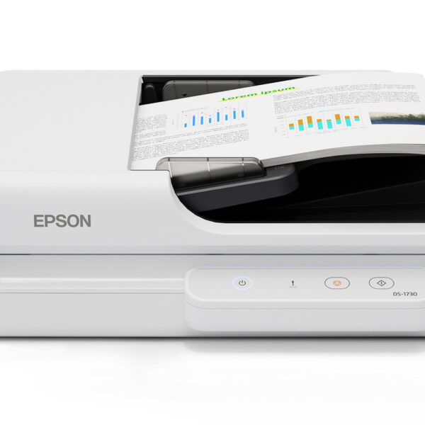 Epson Ds-1730 - Document scanner - USB 2.0 - 2159 mm x 3048 mm - 1200 dpi x - B11B273201