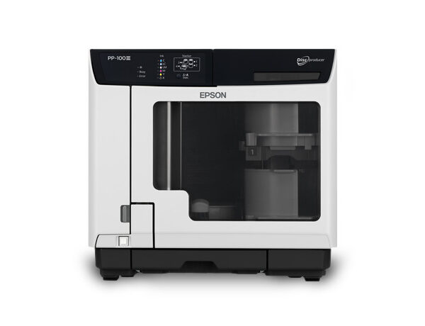 Epson PP-100III disc publisher 60 discs USB 3.2 Gen 1 (3.1 Gen 1) Black, White