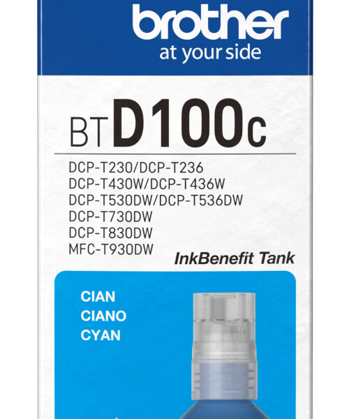 Tinta Brother BTD100C Cyan