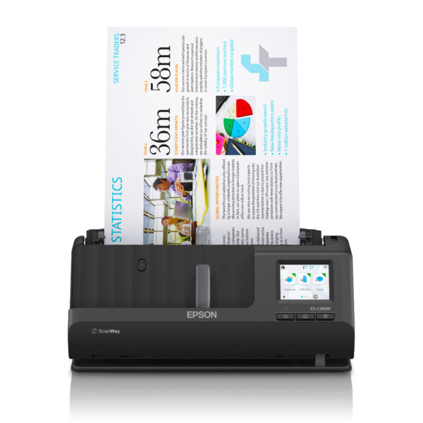 Epson WorkForce ES-C380W - Document scanner - USB 2.0 / Wi-Fi